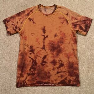 Large Orange Quick dry T-Shirt